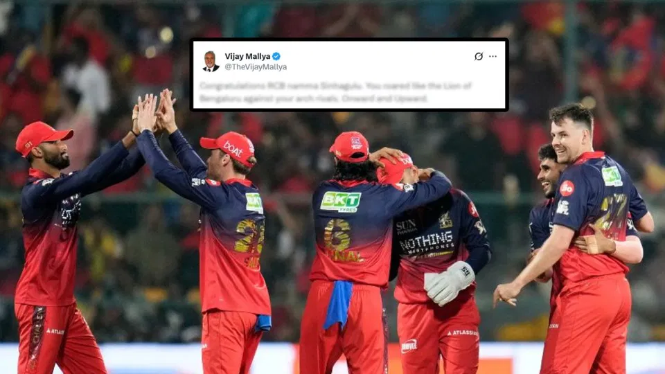 Vijay Mallya Breaks Silence After Royal Challengers Bengaluru Thrash Chennai Super Kings in Bengaluru
